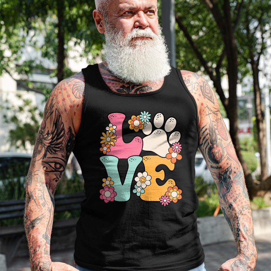 Cat Love Shirt, Funny Cat Lover Gift UnisexT-Shirt/Hoodie/Sweatshirt HLT00 - Groovy Paw Love Cat Dog Lover Pet Owner Women Girls Kids T-Shirt