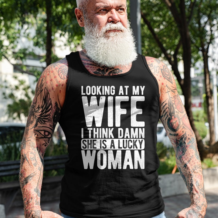 Best Husband Shirt, Wife and Husband Unisex T-Shirt/Hoodie/Sweatshirt HLT00 - Husband Wedding Lucky Women Relationship Love Husband T-Shirt