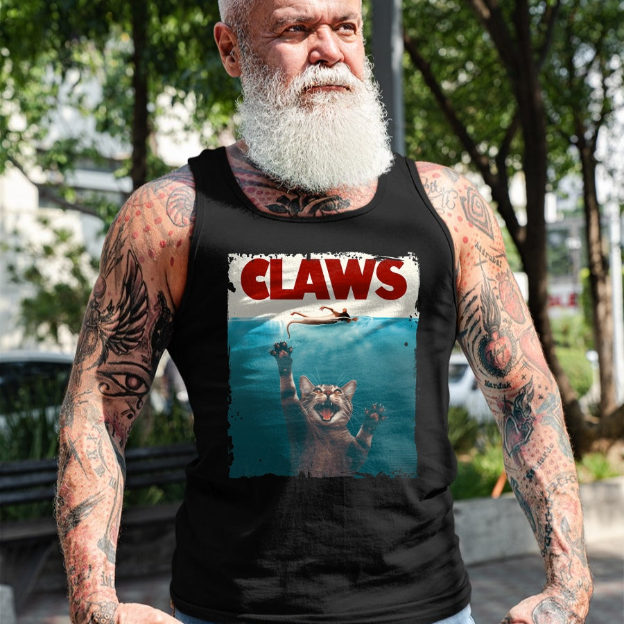 Cat Love Shirt, Funny Cat Lover Gift UnisexT-Shirt/Hoodie/Sweatshirt HLT00 - Claws Funny Cat I Love Cat Paws Cat Parody Animal Lover T-Shirt