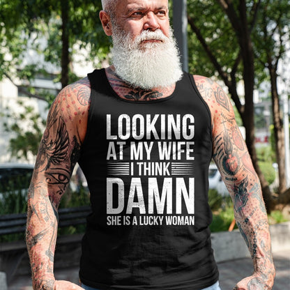 Best Husband Shirt, Wife and Husband Unisex T-Shirt/Hoodie/Sweatshirt HLT00 - Mens Funny Saying Graphic Tee Lucky Husband Sarcastic Humor T-Shirt