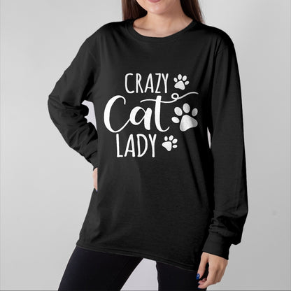 Cat Love Shirt, Funny Cat Lover Gift UnisexT-Shirt/Hoodie/Sweatshirt HLT00 - Crazy Cat Lady Funny Cat Meow for Men Women Love cat T-Shirt