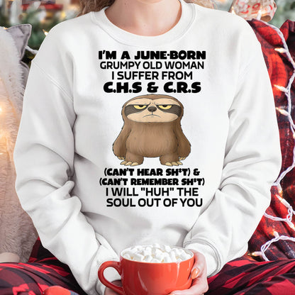 June - Grumpy Old WOMEN - Birrthday Gift For Women - LUAN06 (SKU09-21-06)