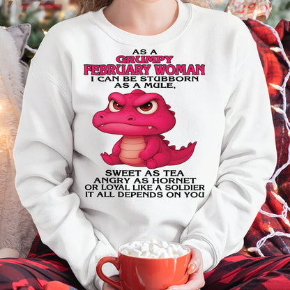 February - Grumpy Old WOMEN - Perfect Gift For Women - LUAN02 (SKU09-31-02)