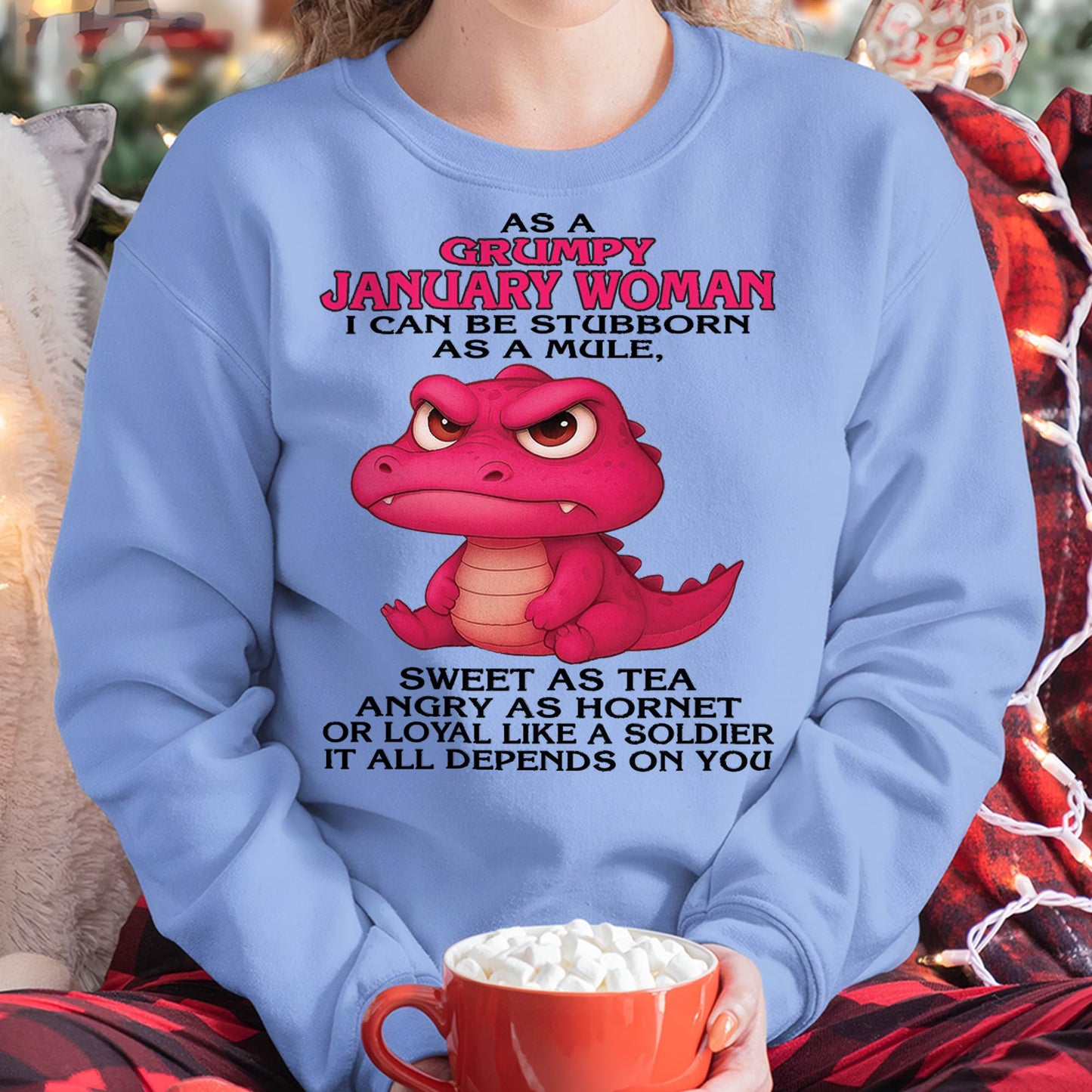 January - Grumpy Old WOMEN - Perfect Gift For Women - LUAN01 (SKU09-31-01)