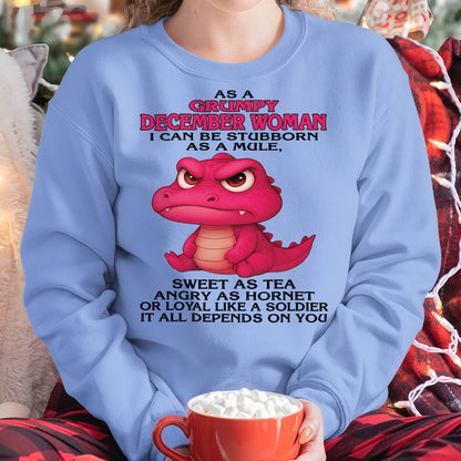 December - Grumpy Old WOMEN - Perfect Gift For Women - LUAN12 (SKU09-31-12)