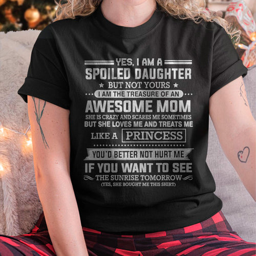 I Get My Attitude From My Freaking Awesome Mom - Gift for Daughter From Mom - LUAN00