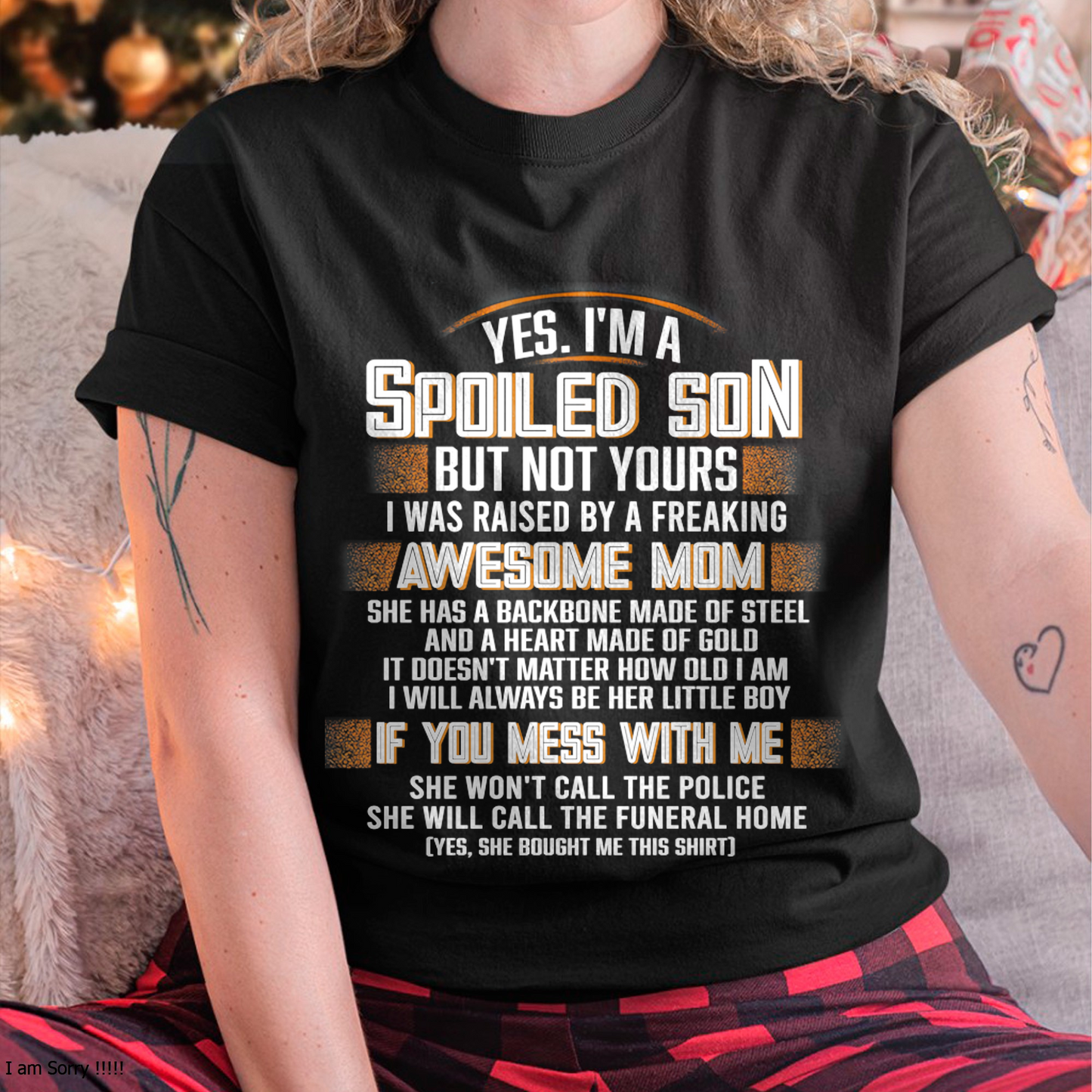Raised By A Freaking Awesome Mom - FROM MOM TO SON - LUAN0 (SKU26T-01-45-00)