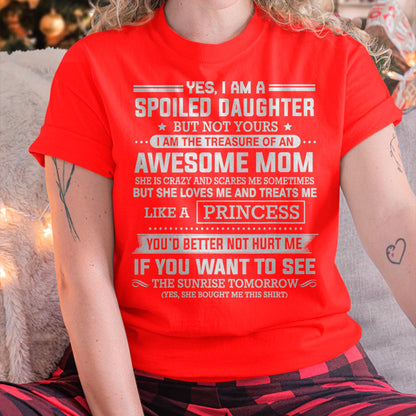 I Get My Attitude From My Freaking Awesome Mom - Gift for Daughter From Mom - LUAN00