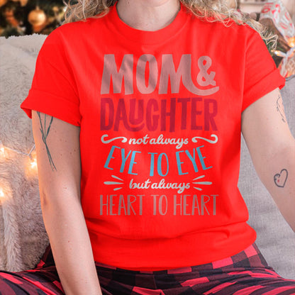 Mom and Daughter T shirt - Gift For Daughter from Mom - LUAN00