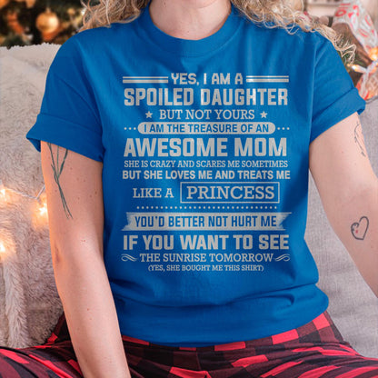 I Get My Attitude From My Freaking Awesome Mom - Gift for Daughter From Mom - LUAN00