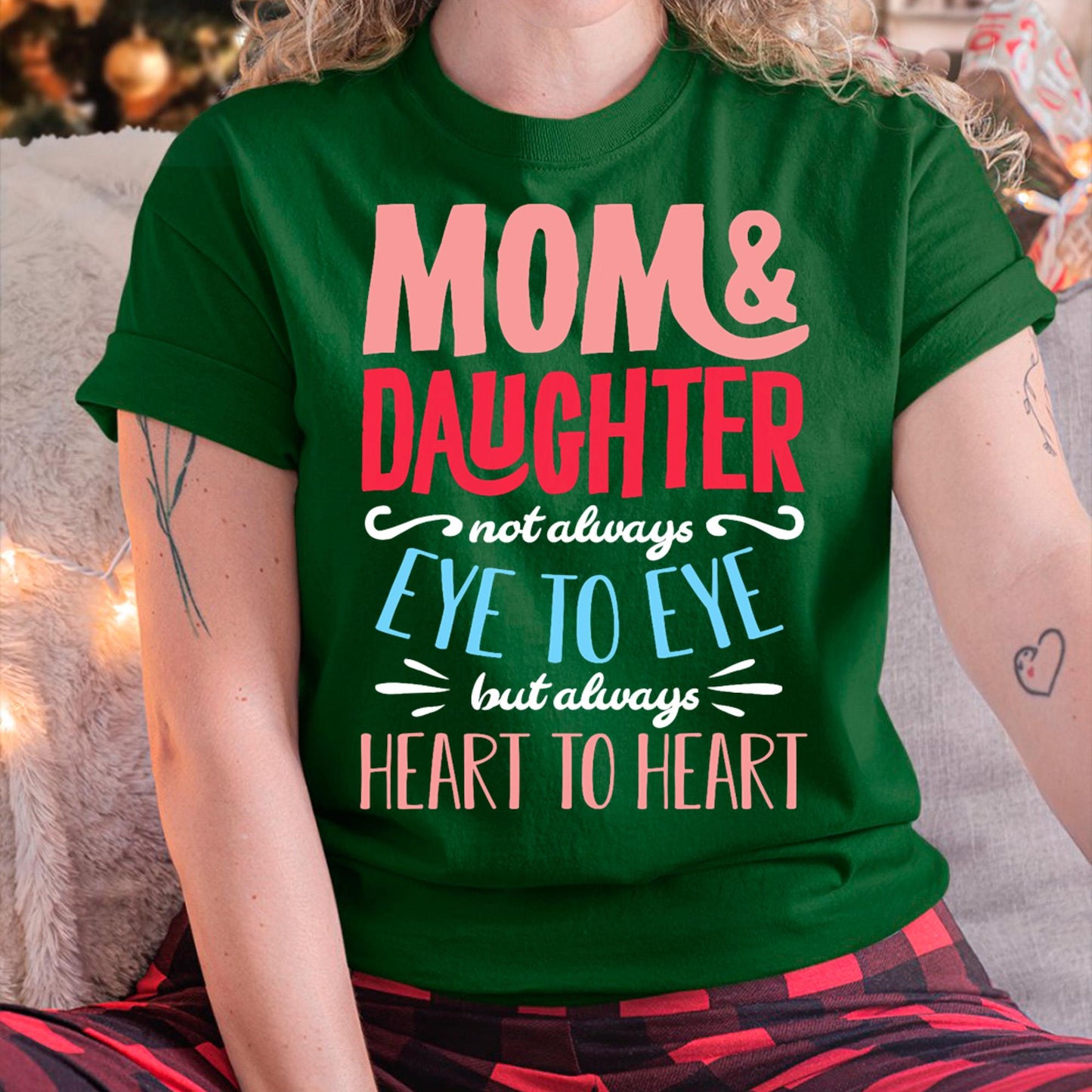Mom and Daughter T shirt - Gift For Daughter from Mom - LUAN00
