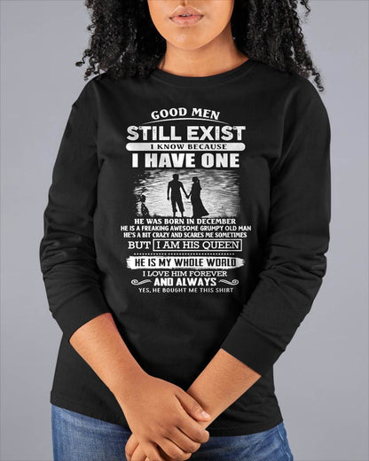 DECEMBER - GOOD MEN STILL EXIST - PERFECT GIFT FROM HUSBAND, BOYFRIEND - LUAN12 (SKU2604-306-12)
