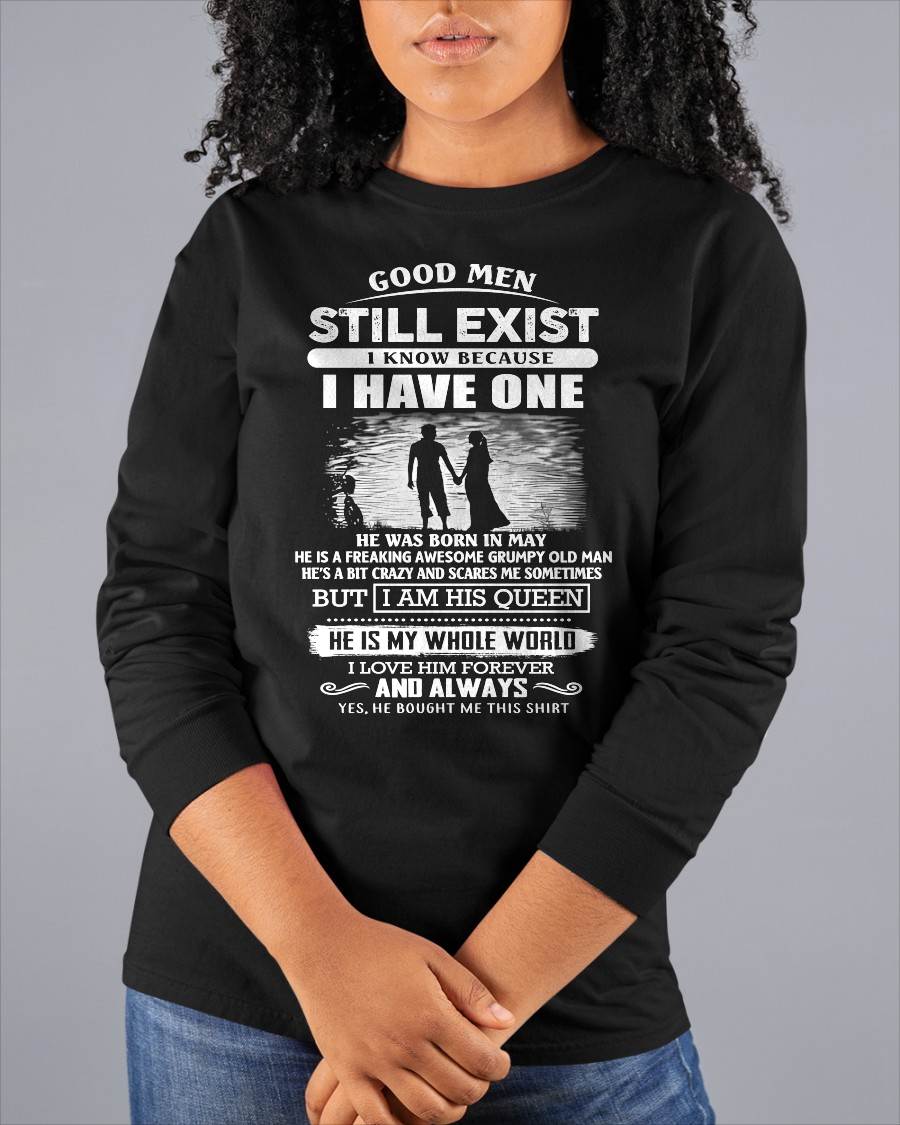 MAY - GOOD MEN STILL EXIST - PERFECT GIFT FROM HUSBAND, BOYFRIEND - LUAN05 (SKU2604-306-05)