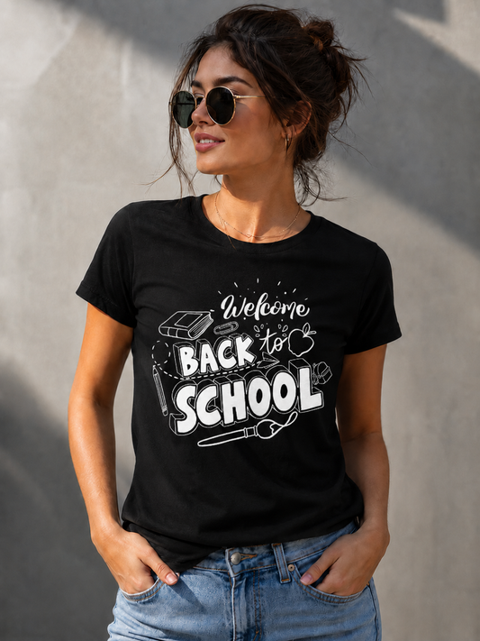 "BACK TO SHOOL" – T – SHIRT FOR WOMEN – LUAN00