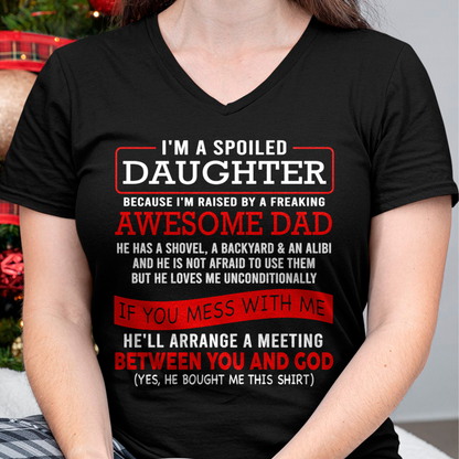 I'M A SPOILED DAUGHTER - FROM DAD TO DAUGHTER - LUAN00 (SKU26T-01-30-00)