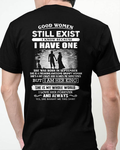 SEPTEMBER - GOOD WOMEN STILL EXIST - PERFECT GIFT FROM WIFE, GIRLFRIEND - LUAN09 (SKU2604-293-09)