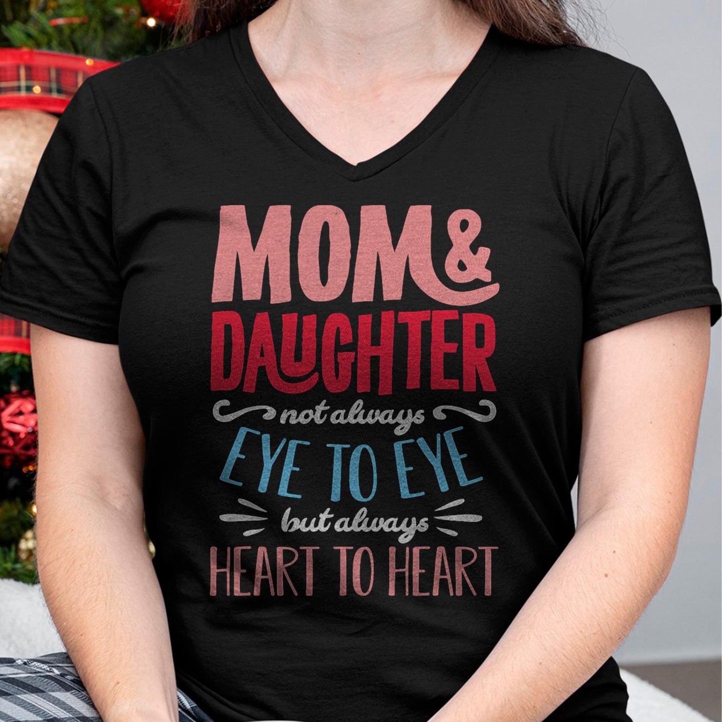 Mom and Daughter T shirt - Gift For Daughter from Mom - LUAN00
