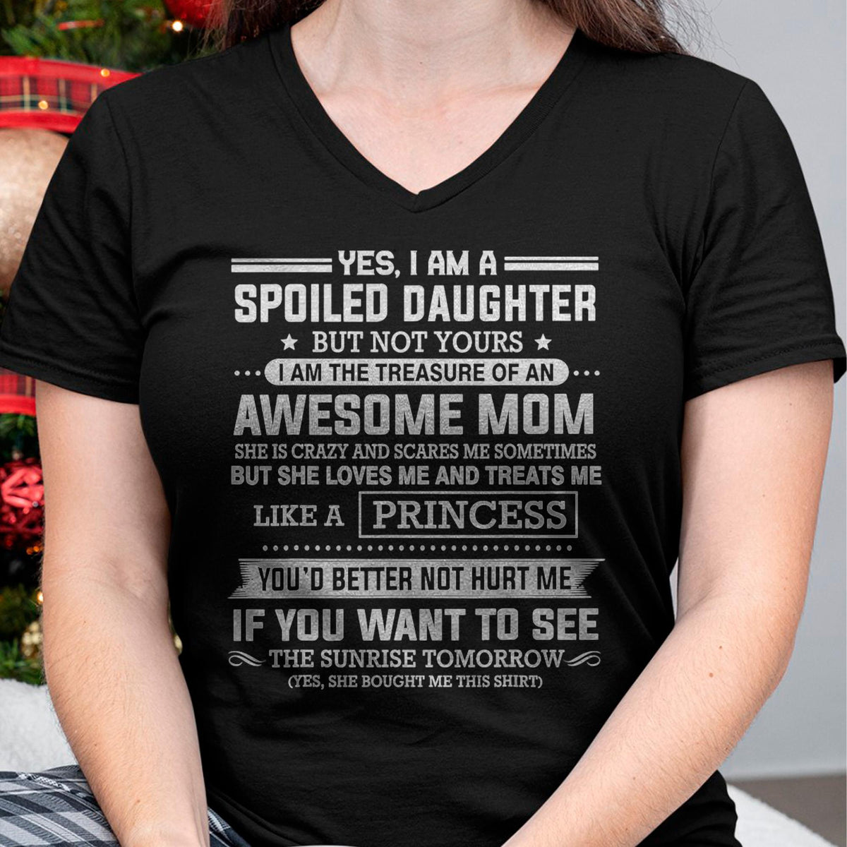 I Get My Attitude From My Freaking Awesome Mom - Gift for Daughter From Mom - LUAN00