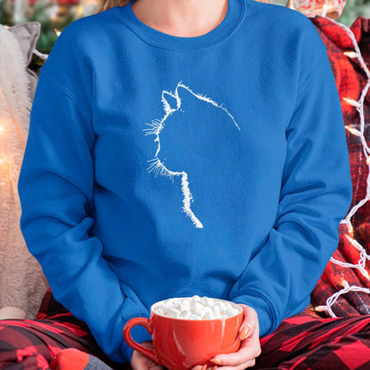 Cat Love Shirt, Funny Cat Lover Gift UnisexT-Shirt/Hoodie/Sweatshirt HLT00 - Cat Apparel Women with Cat Illustration T-Shirt Small