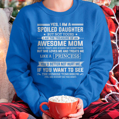 I Get My Attitude From My Freaking Awesome Mom - Gift for Daughter From Mom - LUAN00