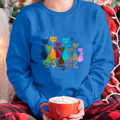 Cat Love Shirt, Funny Cat Lover Gift UnisexT-Shirt/Hoodie/Sweatshirt HLT00 - Classic Art Kitten Lover Vintage Artwork Cute Cat T-Shirt