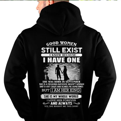 SEPTEMBER - GOOD WOMEN STILL EXIST - PERFECT GIFT FROM WIFE, GIRLFRIEND - LUAN09 (SKU2604-293-09)