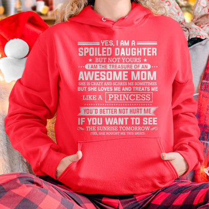 I Get My Attitude From My Freaking Awesome Mom - Gift for Daughter From Mom - LUAN00