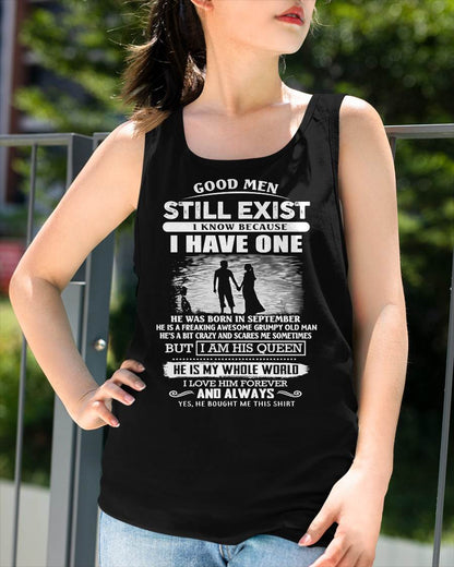 SEPTEMBER - GOOD MEN STILL EXIST - PERFECT GIFT FROM HUSBAND, BOYFRIEND - LUAN09 (SKU2604-306-09)