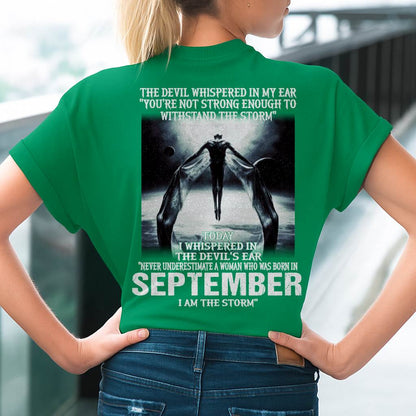 September - The Devil Whispered In My Ear - T-Shirt For WOMEN - LUAN09 (SKU-CHAUU-09)