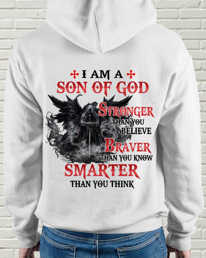 Son Of God T-Shirt For Men – Stronger Than You Believe - LUAN00 (SKU2607-178-00)