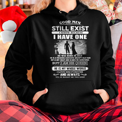 JULY - GOOD MEN STILL EXIST - PERFECT GIFT FROM HUSBAND, BOYFRIEND - LUAN07 (SKU2604-306-07)
