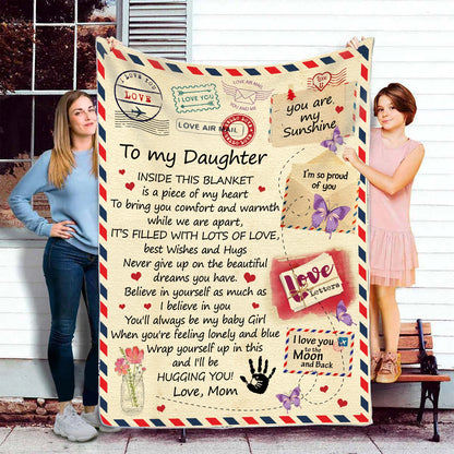 Special Gift For Daughter From Mom  Blanket