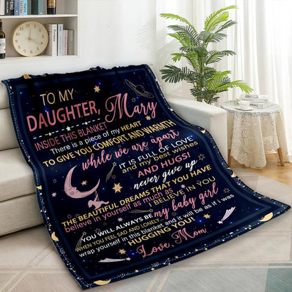 Special Gift For Daughter Blanket - From Mom