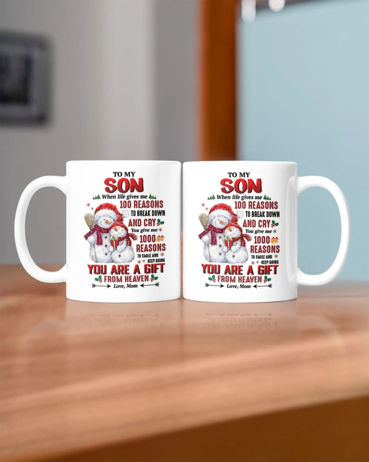 TO SON MUG 03 - GIFT FROM MOM - LUAN00 (SKU2605-50)