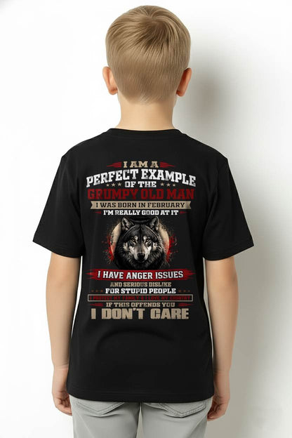 FEBRUARY GRUMPY OLD MAN T-SHIRT – PERFECT PATRIOTIC GIFT FOR MEN - LUAN02 (SKU2607-300-02)