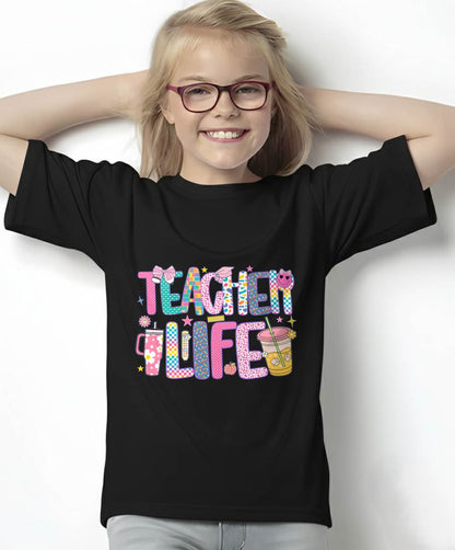 "TEACHER LIFE" – T – SHIRT FOR WOMEN – LUAN00 (SKU2607-176)