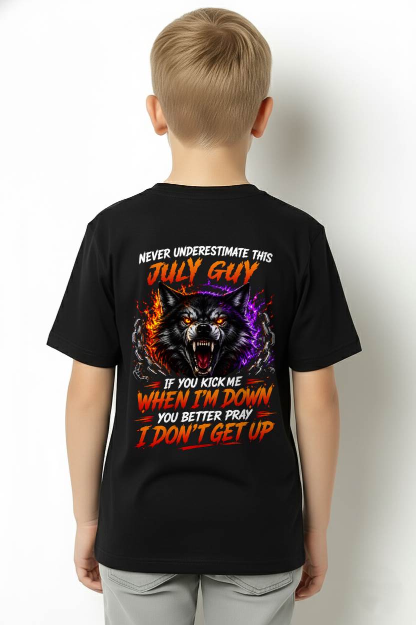 JULY - NEVER UNDERESTIMATE THIS GUY - FUNNY GIFT FOR MEN - LUAN07 (SKU2608-114-07)