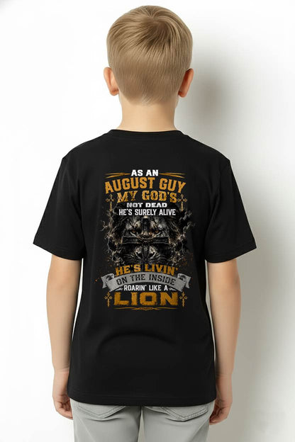 AUGUST - MY GOD'S NOT DEAD - CHRISTIAN GIFT FOR MEN - LUAN08 (SKU2608-09-08)