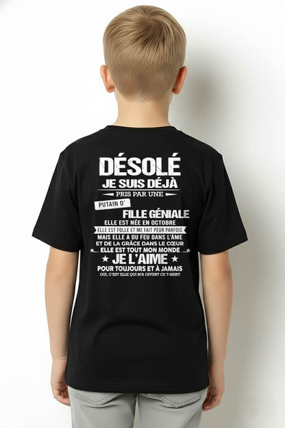 OCTOBRE – DÉSOLÉ, JE SUIS DÉJÀ PRIS PAR UNE FILLE VRAIMENT GÉNIALE – DE LA PART DE MA FEMME - FR10 / LUAN10 (SKU26T-01140-10)