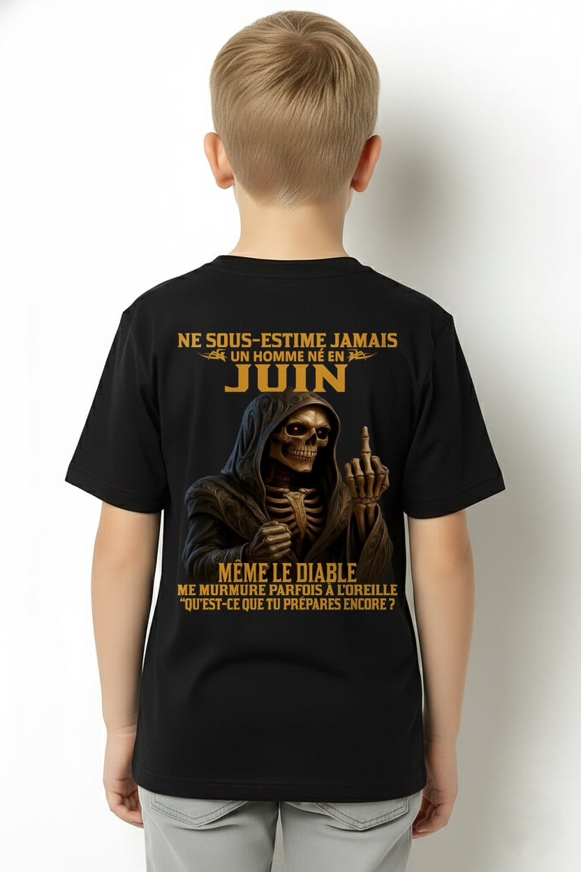NE SOUS-ESTIME JAMAIS UN HOMME NÉ EN JUIN Fr06 luan06 male (SKU12-305-06)