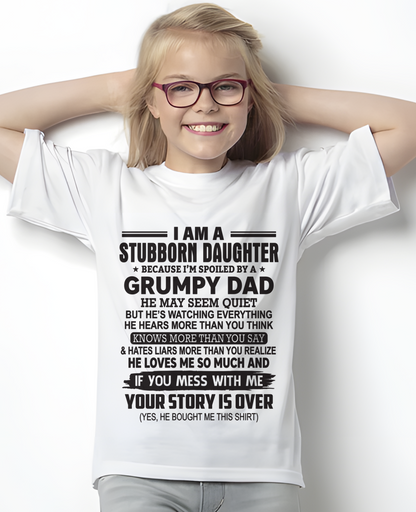 I'M A STUBBORN DAUGHTER - FROM DAD TO DAUGHTER - LUAN01 (SKU26T-01-52-00)