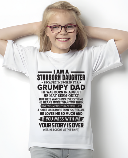 AUGUST - I'M A STUBBORN DAUGHTER - FROM DAD TO DAUGHTER - LUAN08 (SKU26T-01-52-08)