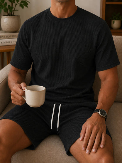 MARCH - I AM A GRUMPY OLD MAN - BIRTHDAY BIRTHDAY CASUAL SUIT FOR MEN - MAN TEE - LUAN03 (SKU2607-235-03) | Waffle casual suit A09-739