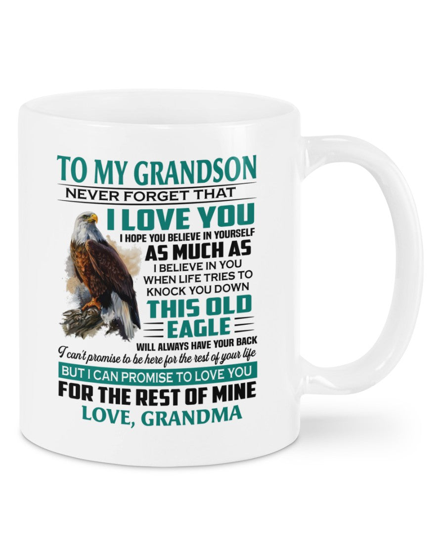 TO GRANDSON MUG 02 - GIFT FROM GRANDMA - NINA00