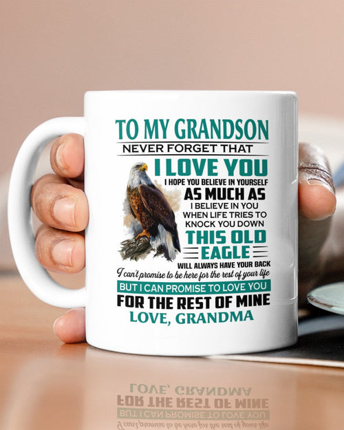 TO GRANDSON MUG 02 - GIFT FROM GRANDMA - NINA00