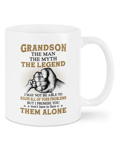 TO GRANDSON MUG 03 - GIFT FROM GRANDMA - LUAN00