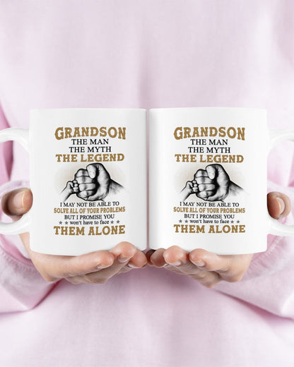 TO GRANDSON MUG 03 - GIFT FROM GRANDMA - LUAN00
