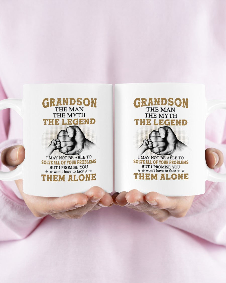TO GRANDSON MUG 03 - GIFT FROM GRANDMA - LUAN00