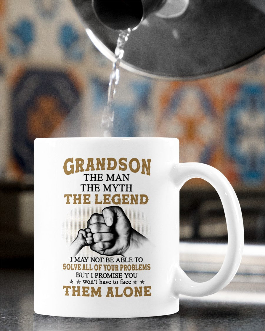 TO GRANDSON MUG 03 - GIFT FROM GRANDMA - LUAN00