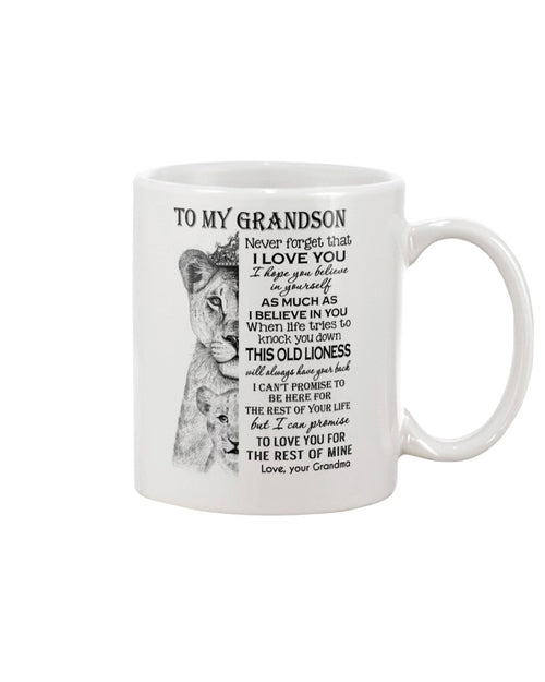 TO GRANDSON MUG 04 - GIFT FROM GRANDMA - NINA00